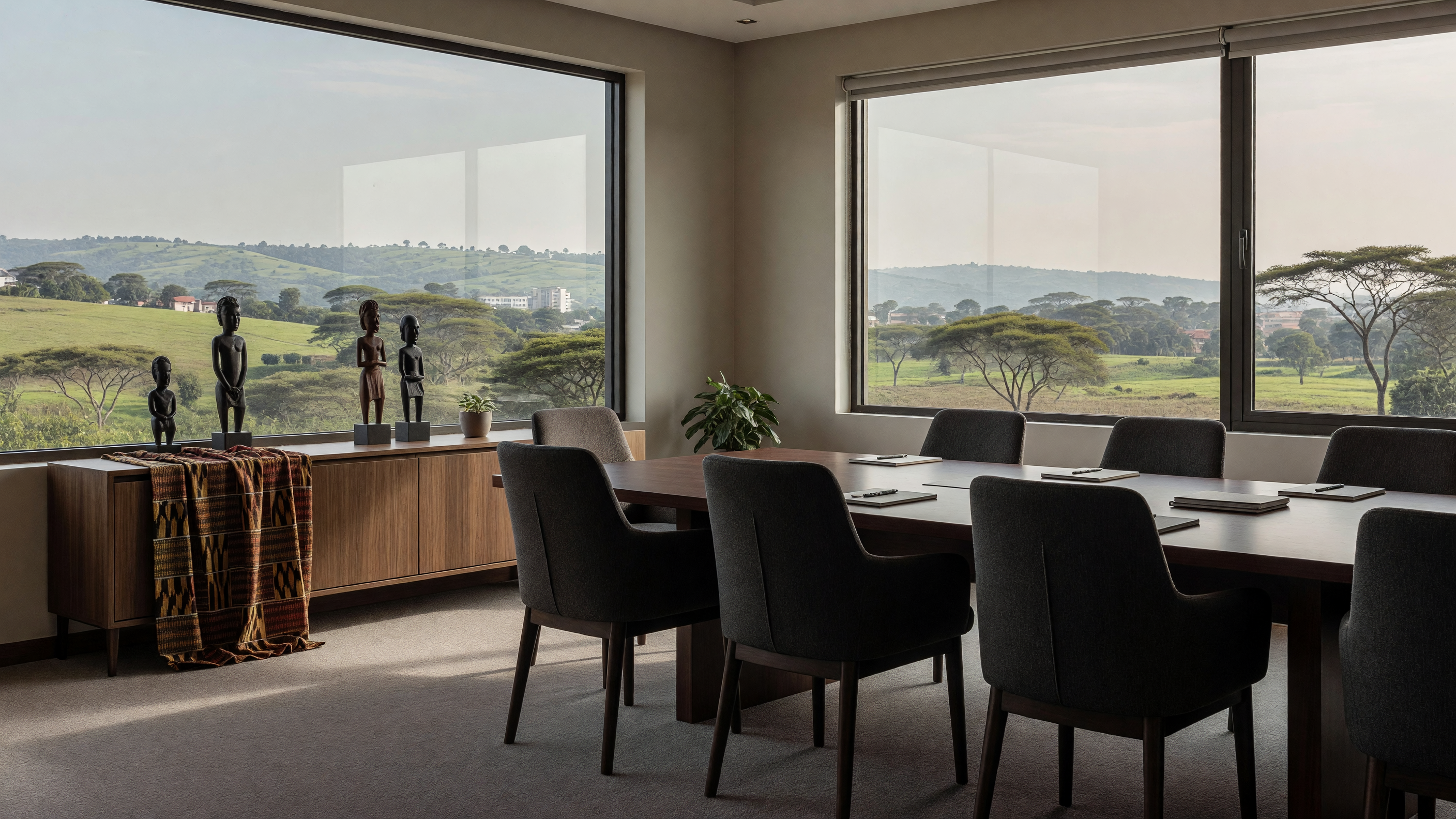 Progress Consulting Uganda office interior — Kampala